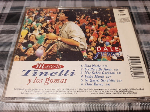 Marcelo Tinelli - Y Los Gomas - Dale Fierro - Cd Original 1