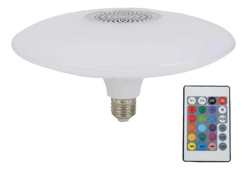 Foco Reproductor Con Efectos De Luces Led (24w) 0