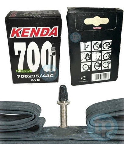 Kenda Camera Ruta 700*35/43c F/v-25t Valvula Francia 0