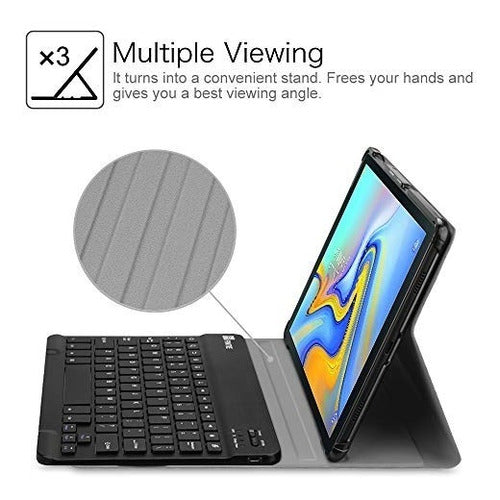 Fintie Keyboard Case for Samsung Galaxy Tab A 10.5 2018 4