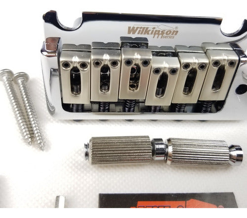 Ponte Tremolo Guitarra Wilkinson  Wov08 Loja Do Luthier 1