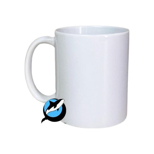 Orca Taza Mug Blanca 24 (etq Azul) Sublimable Importada Aaa 1