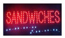 Genérica LED Sandwiches Hamburgers Hot Dog Sign Custom Order 0