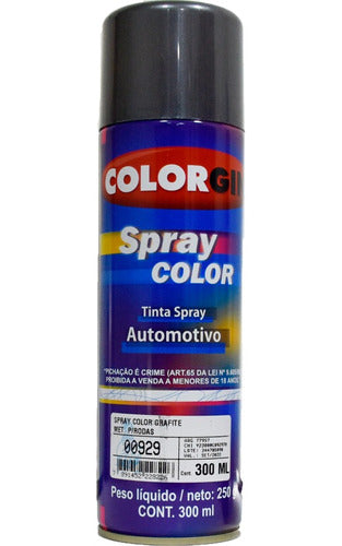 COLOR GINN Aerosol Vison / Aluminum Tires 1