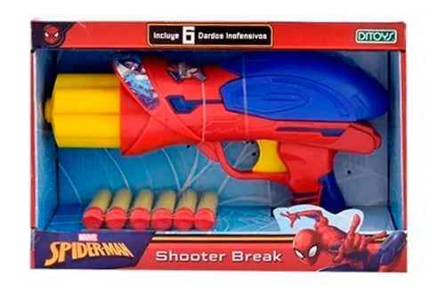 Ditoys Shooter Strike Spiderman Dart Gun 0