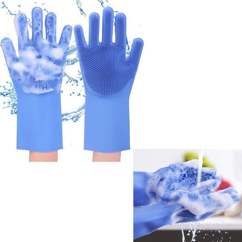 Patagonia Home Silicone Sponge Gloves for Dishwashing, Pets, Kitchen Cleaning 0