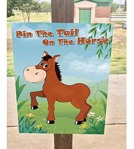 Hokic Pin The Tail On The Horse Juego Para Niñas / Niños Dec 2