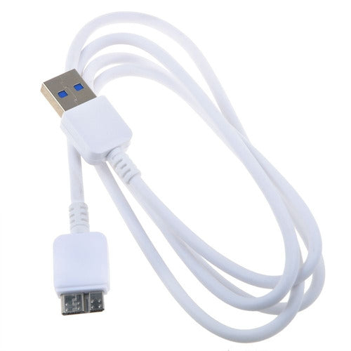 Cable De Datos Blanco Usb 3.0 Para Disco Duro Externo Seagat 1