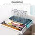 Art Home Dish Drying Rack for Kitchen Sink - Drip System Design 5