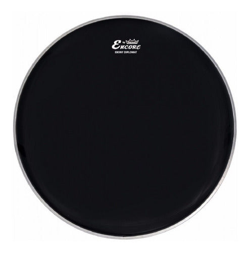 Remo Encore 12 Patch for Tom or Resonant Diplomat Ebony 0