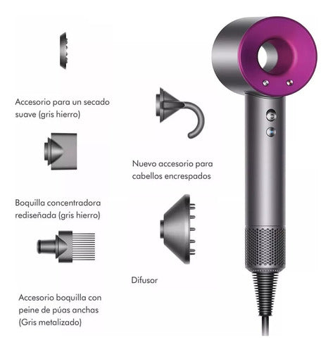 Supersonic Hair Dryer 1700 W 2