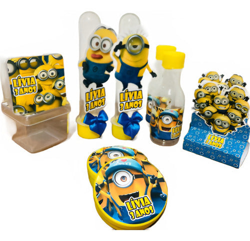 Kit Festa Minions 50 Peças / Lembrancinhas 0