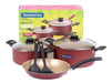 Tramontina Turim Cookware Set with Spatulas - 7 Piece 0