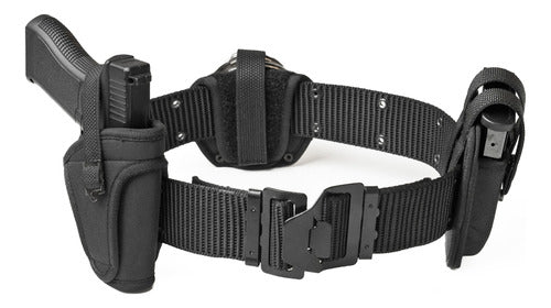 Rescue Nato Police Belt with Holster and Accessories 0