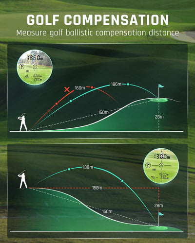 Rangefinder De Golf Y Caza, 6x Aumento, 335m Alcance 4