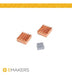 EMAKERS Kit Disipadores Cobre Adhesivo Raspberry Pi 1