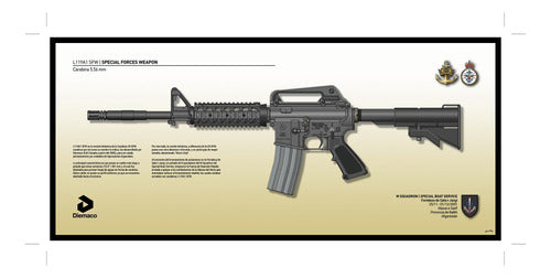 Lámina Impresa L119a1 Sfw - Weapons Art 0