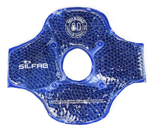 Silfab Almohadilla Gel Frio Calor Codo Rodilla Con Sujetador 1