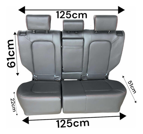 Lifan Rear Leather Seat 1