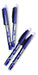 Olami Pack X4 Erasable Roller Pen with Eraser - Blue 0