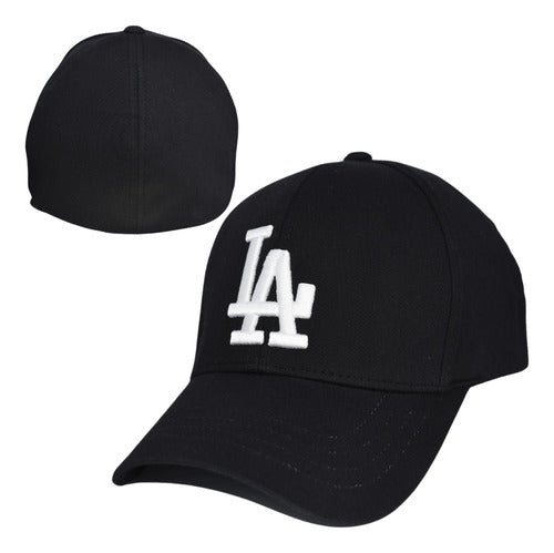 Gorra Cerrada Béisbol Con Elástico NY Yankees LA Angeles 0