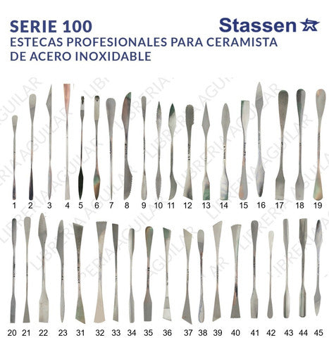 Stassen Professional Esteca Series 100 No.43 Stainless Steel 5