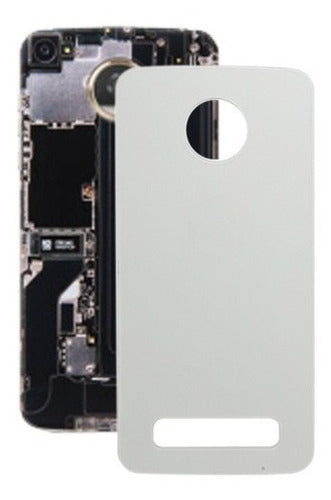 Motorola Z Play Back Cover Replacement - White 0