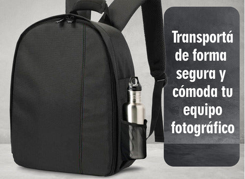 Camera Backpack with Adjustable Padded Dividers 2