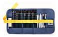 Deli Drawing Set 26 Items Graphite Pencils Eraser Case 0