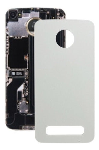 Motorola Z Play Back Cover Replacement - White 0