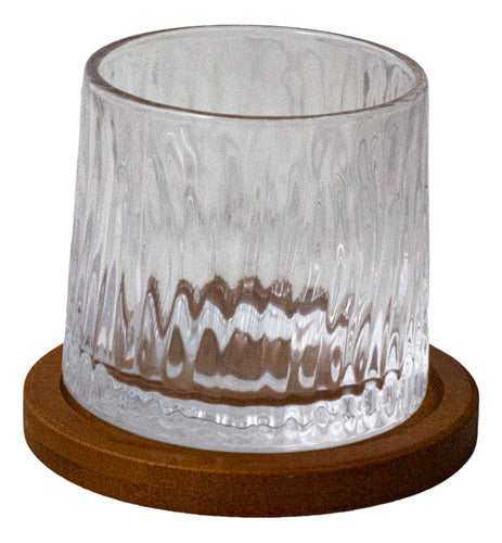 Generic ZARCO Whisky Glass with Rotating Base - 275ml 4