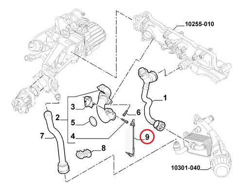 Mopar Lambda Sensor EGR Jeep Compass Commander Original 1