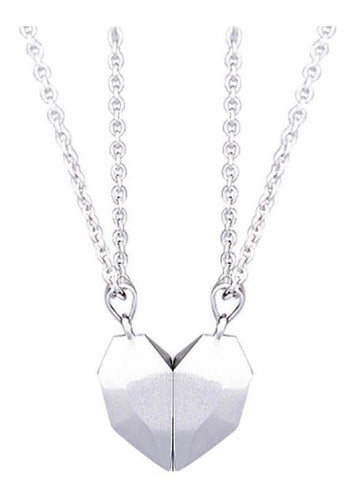 Magnetic Heart Couples Magnetic Necklace Love Jewelry Set Men Women Gift 16