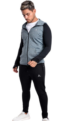 Crossray Campera Termica Deportivo Lycra Urban Running Crossray Sport 6