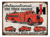 Club del Poster Vintage Tin Sign Antique Firefighters Car P679 4