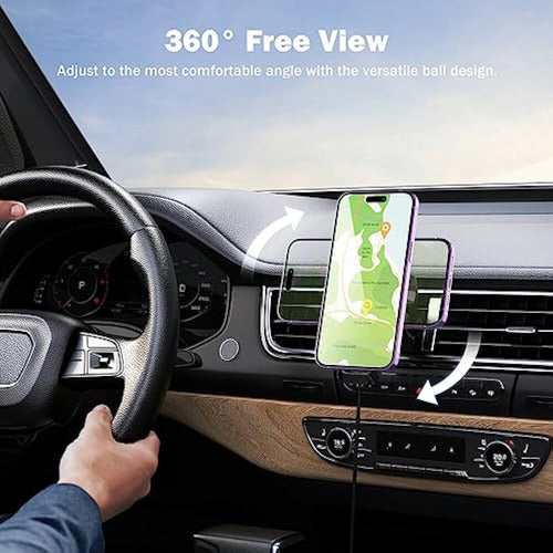 iWALK Magnetic Phone Mount for Car 4