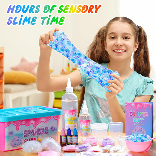 HERMES SHOP Kit De Slime Diverso Para Niños De 6 A 1 Relajante 1