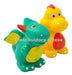 Dinos Lanza Agua Con Chifle X 3 Dinosaurios Chanchy Toys Bol 3