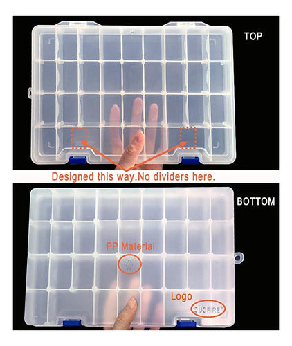 Duofire - Adjustable Divider Plastic Organizer Box 5