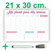 Magnetic Weekly Planner Whiteboard Organizer 21x30 with Marker and Eraser 1