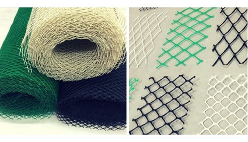 CG Green Plastic Diamond Mesh Fencing 1.20 M Wide 2