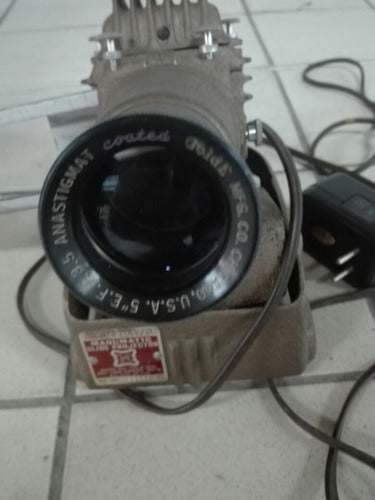 Proyector De Diapositivas Antiguo  Golde 5