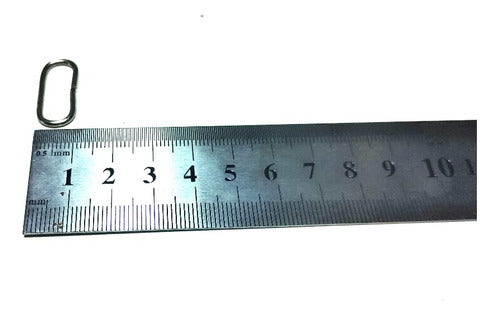 Rectangular Metal Pass Pin (20 mm) (50 Units) 3