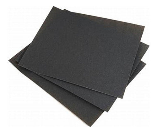 MT Water Sandpaper Pack of 10 Units (23x28cm) Grains 600/800/1000 0