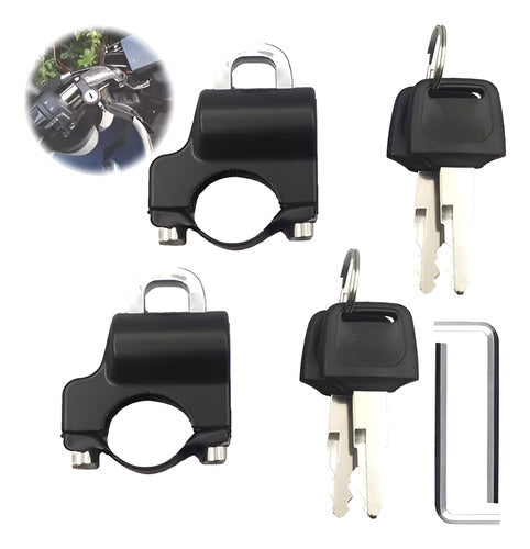 SHOP MATUY Multi-Purpose Anti-Theft Helmet Lock for Motorcycle & Bicycle 4