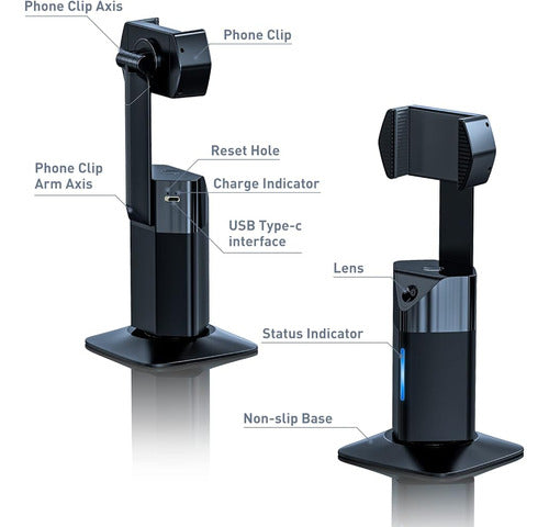 Soporte Para Teléfono De Seguimiento Automático Joytrip, Cám 1