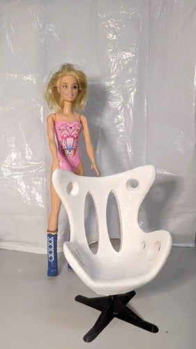 Barbie 3D Chair - Desk Chair for Barbie Dolls 2