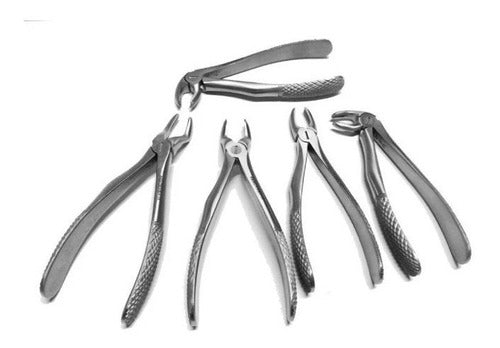 Set of Pediatric Forceps x 5 Units by Panorama - Dentistry 0