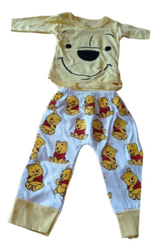 G&L Winnie Pooh Baby Pajama Set with Body and Pants Gift 2