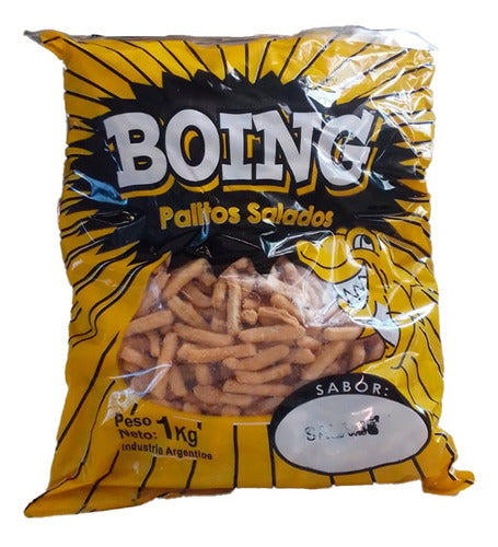 Palitos Salados Saborizados Premium 10 Kg Boing 0